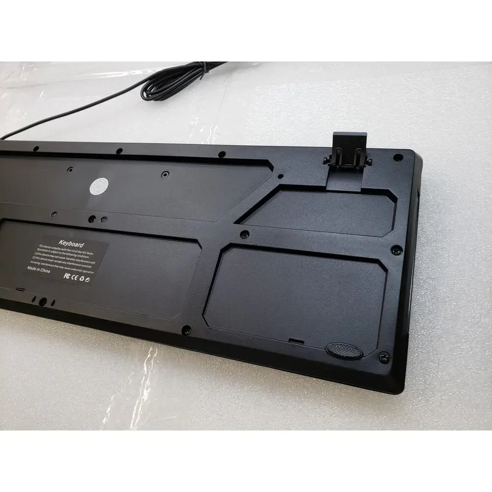 Large Print Keyboard - USB Wired Yellow High Contrast Keys. Vision Helper - Picture 8 of 12